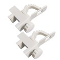 thumbnail image 1 of Soporte De Varillas De Cortina Ajustable Gancho De Cortina Giratorio Soporte De Gancho De Cortina De Plástico Ganchos De Pared Firmes Colgador De Clip De Cortina Suave Para Baño De Interior Monstrate HA013901-00, 1 of 7