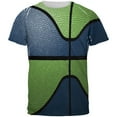 thumbnail image 1 of Championship Basketball Dark Blue and Electric Green All Over Mens T Shirt Multi X-LG, 1 of 2
