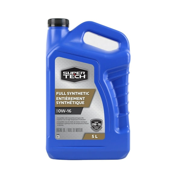 Super Tech entièrement synthétique 0w-16 5 Litres