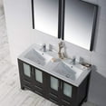 thumbnail image 6 of Blossom 48" Double Sink Vanity | Espresso| Solid Wood | Ceramic Top | Freestanding Bathroom Cabinet, 6 of 8