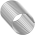 thumbnail image 3 of Shisuyan Ring Buckle Metal 12Pcs 2.95X2.95X0.08in, 3 of 8