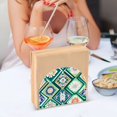 thumbnail image 3 of Yayeee Napkin Holder for Table Kitchen Paper Tissue Organization, Green Geometric Flowers, 3 of 8