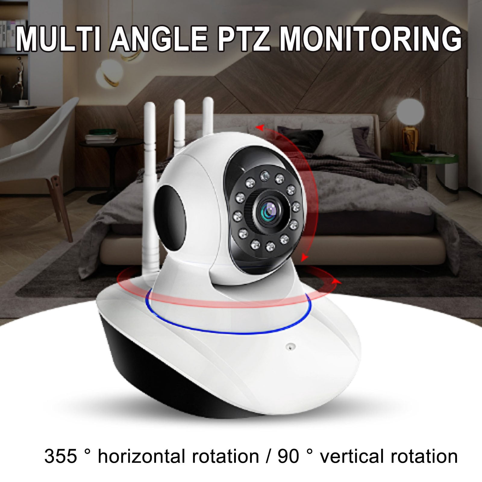 sruoe Surveillance Cameras, Surveillance Cameras Wireless, Security Cameras Wireless Outdoor, Security Camera, Night Vision, Home Monitor Camera