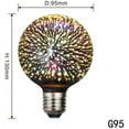 thumbnail image 4 of LINLIN 2 Pcs 3D Fireworks Decorative Light Bulb, E27 Base, 4W, AC85-220V, Shiny Decor for Home, Bedroom, Party, 4 of 8