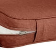 thumbnail image 2 of Classic Accessories Montlake FadeSafe Water-Resistant Patio Lounge Back Cushion Cover, 21 x 15 x 4 Inch, Heather Henna, 2 of 9
