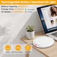 thumbnail image 4 of Luz LED de techo SunRider, paquete de 2, recargable, con sensor de movimiento, 4 of 9