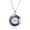 A, variant on AOBOCO Sterling Silver Cystal Necklace Gradient Color Crystal Jewelry Gifts for Women