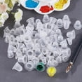 thumbnail image 4 of 300Pcs 2 Sizes Small Tattoo Ink Cups Clear Silicone Transparent Semi Permanent Base Microblading Caps Makeup Pigment Containers Holders Accessories, 4 of 7
