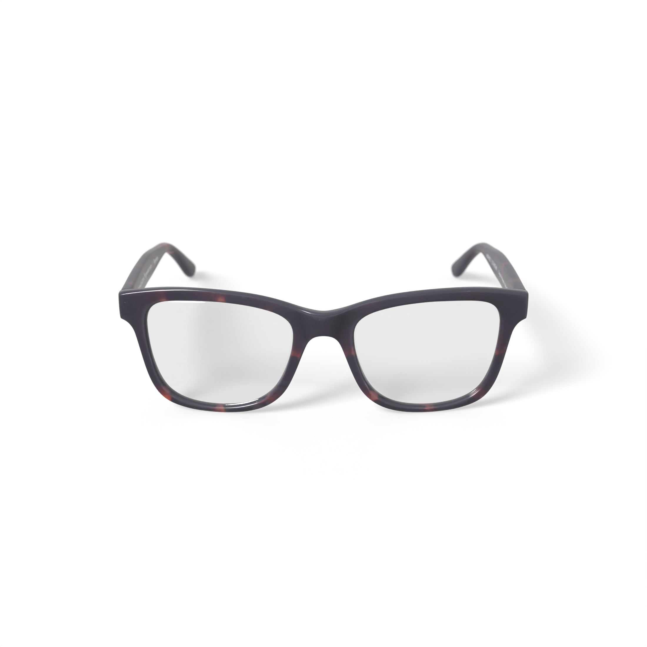 Karun Men's Puyehue Square Prescription Eyeglasses with Case, Brown Tortoise