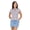 Pink, variant on Women's Poplin Button Down Collared Shirt with Self Tie Back, Short Sleeve Fitted Top, Lightweight Casual Everyday Style, Pink, XXS-XXL