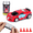 Red, variant on Mini Remote Control Drift Car, 1/58 Scale 2.4G Wireless + APP Control Micro Racing Vehicle Model, Portable RC Car Gift Toy for Indoor&Outdoor Track Driving