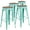 Mint Green, variant on Flash Furniture 4 Pk. 30" High Backless Copper Barstool with Square Wood Seat