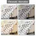 thumbnail image 2 of Amberspace Checkered Knit Throw,Light Grey,50"*70", 2 of 6