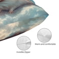 thumbnail image 3 of Rateoe Cloud Guinea Pig Pattern Decorative Pillow Case,Throw Pillow Covers,Plush Pillow Cover,Soft Pillow Case,Velvet Pillow Case-20"x30", 3 of 6