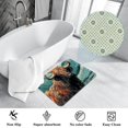 thumbnail image 3 of Yak Polyester Non-Slip Machine Washable Bath Rugs Door Rugs Floor Mat, 3 of 6