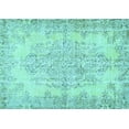 thumbnail image 1 of Ahgly Company Indoor Rectangle Persian Light Blue Traditional Area Rugs, 8' x 12', 1 of 4