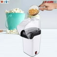 thumbnail image 2 of Popcorn Machine Hot Air Electric Popper Kernel Corn Maker Bpa Free No Oil, 2 of 25