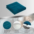 thumbnail image 5 of MerryLife Weighted Blanket 15 lbs 48" X 72" Twin Size | Duvet Cover Removable | Glass Beads Filling Heavy Blanket Teal Blue, 5 of 5