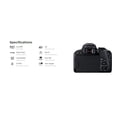 thumbnail image 3 of Canon EOS 800D/T7i DSLR Camera W/ 18-55mm IS STM Lens (International Version), 3 of 5