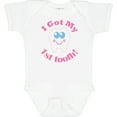 thumbnail image 3 of Inktastic I Got My 1st Tooth Girls Baby Bodysuit, 3 of 5
