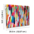 thumbnail image 6 of EttaVee Brushstroke Peel & Stick Wallpaper, 6 of 21