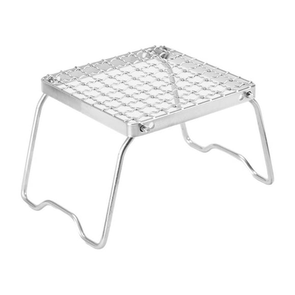Advancent Estufa de camping de acero inoxidable, fácil de limpiar, portátil y fácil de usar, multifuncional, a prueba de herrumbre Cocina y Comedor Tipo 2