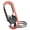 Orange, variant on Car Keychain with Quick Release Clip – Detachable Key Ring Organizer for Men & Women, Heavy Duty Metal Carabiner Key Holder for Belt, Backpack, Travel & Everyday Carry, Black