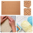 thumbnail image 2 of KAKOWELY jewelry making board Macrame Board With 30 T Pins Cork Grid Board Macrame Project Board For Measuring Bracelet Project Macrame And Knotting Creations, 2 of 5