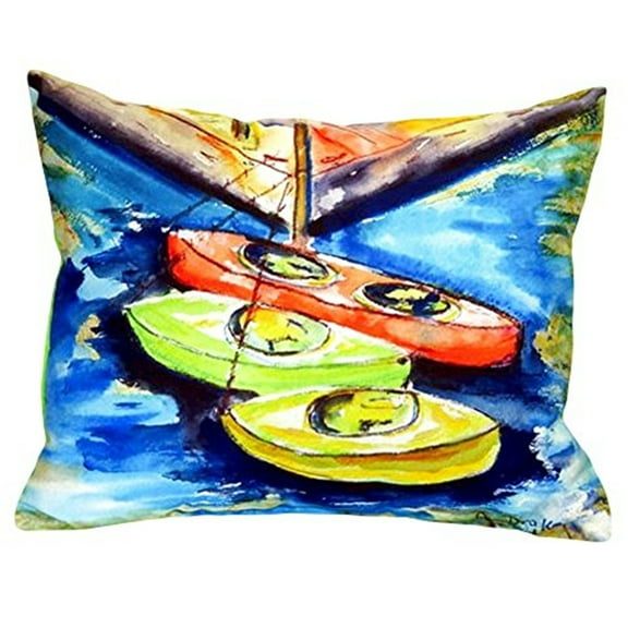 Kayaks No Cord Pillow 16x20