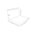 thumbnail image 3 of TK Coussin d'Extérieur Classique 4" pour Chaise en Mandarine, 3 of 3