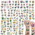 thumbnail image 1 of Yanonmyfd 20 Sheets Soccer Temporary Tattoos Stickers for Women Men, 2026 Soccer World Cup Fans support tattoo stickers, 200 PCS Soccer Themed Stickers Party Favors Supplies Decorations, 1 of 7