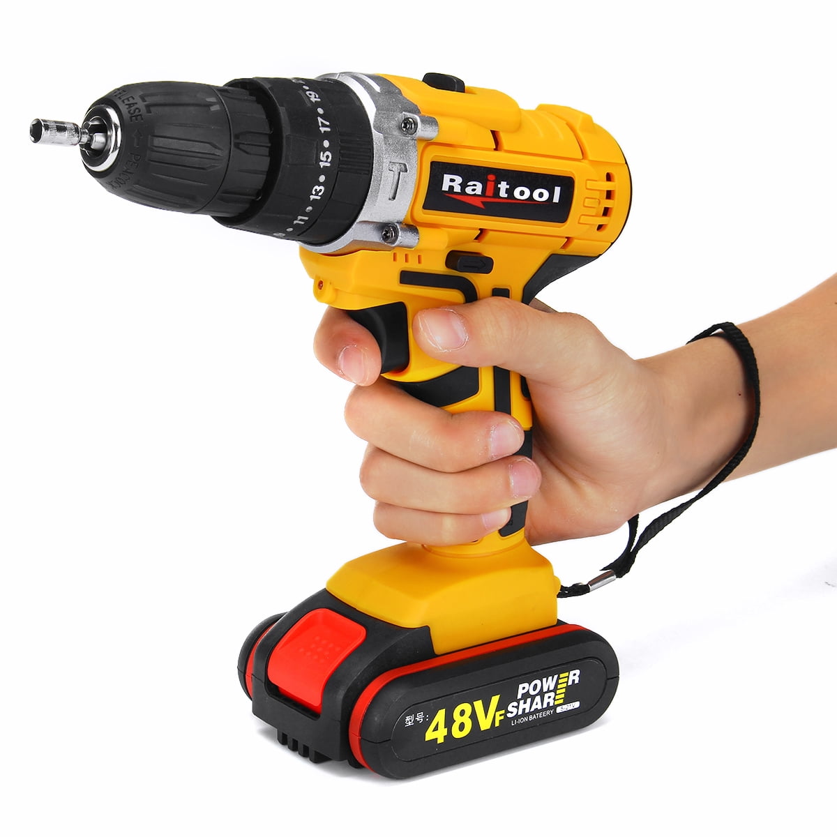 Raitool 48VF Cordless Electric Drill 