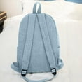 thumbnail image 6 of Clossjun Casual School Backpack For Teens Large Corduroy Bookbag Lightweight Laptop Bag High School College Back To School Daypack, 6 of 6