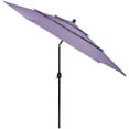 thumbnail image 5 of Northlight 9.75ft Outdoor Patio Market Umbrella with Hand Crank and Tilt, Purple, 5 of 6