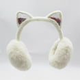 thumbnail image 2 of Fluffy Ear Muff Women Plush Foldable Earmuffs Kids Winter Earmuffs Girls Boys Cold Weather Ear Warmer, 2 of 5