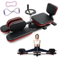 thumbnail image 1 of Leg Stretching Training Machine, 0°-210° Adjustable Angle Split Machine, 220Lbs Capcability, Leg Stretching Equipment with Silent Roller, for Home Yoga, Gym Fitness, 1 of 7