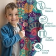 thumbnail image 3 of Blackout Kids Curtains,Paisley Pattern Childrens Insulated Curtains Set Of 2,Bedroom Essentials,Toddler Room Decor 52"x84"(132x213cm), 3 of 4