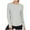 Gray, variant on AherBiu Yoga Tops for Women Lightweight Long Sleeve Athletic Gym Top Tees Shirts Crewneck Quick-Dry Activewear