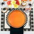 thumbnail image 5 of Oioii Pumpkin Fall Placemat (16.5x12.6 Inch) Thanksgiving Harvest Celebrations.Perfect for Party Catering, Family Dinners, Holiday Gatherings Home Dining Decor, 5 of 6
