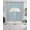Teal Blue, variant on Beige Moroccan Swag Valances for Windows, Small Curtains Drapes, Morocco Geometric Quatrefoil Lattice Kitchen Window Curtains Over Sink Window Treatment Valance for Bedroom/Bathroom 56"x36"