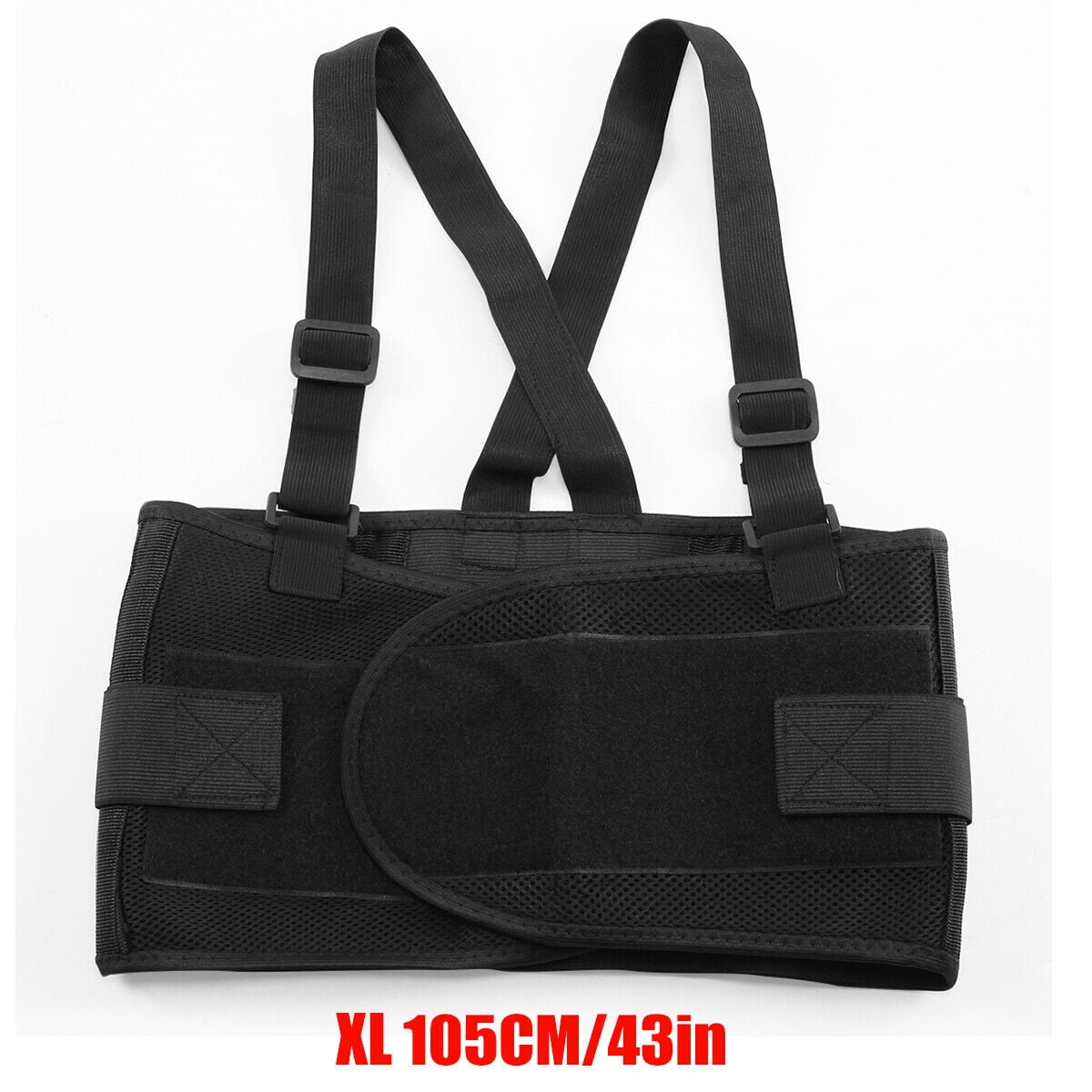 Heavy Duty Weight Lift Lumbar Lower Back Waist Support Belt Brace