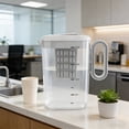 thumbnail image 4 of Plastic Cold Water Pitcher, Large-Capacity Beverage Dispenser With Leak-Proof Sealing Lid, for Refrigerator Use, Gray, 4 of 6