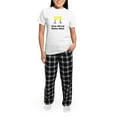 thumbnail image 5 of CafePress - Save Water Drink Wine Women's Light Pajamas - Women's Short Sleeve Print T-Shirt and Pants Light Cotton Pajama Set, 5 of 7