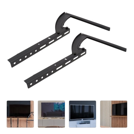 HORIALENCE 1Set Holder Iron Adjustable Display Mobile Stand for 067-26-40 Inch TV 29.5*47.5*3in