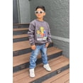 thumbnail image 3 of KIDSCOOL SPACE Baby Boys Girls Little Kid Elastic Ripped Jeans StoneWashed Pants,9-12 Months, 3 of 8