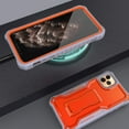 thumbnail image 7 of FITO For iPhone 11 Pro Max Case, Phone Case with Screen Protector and Kickstand (Orange), 7 of 7