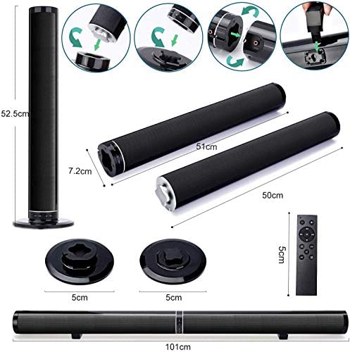 fityou bluetooth soundbar