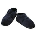 thumbnail image 1 of EasyComforts Hard Sole Edema Slippers Navy Blue  (X-Large 13-14), 1 of 1