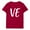 Red, variant on WEAIXIMIUNG Valentine's Day Same Gender Valentine's Day Special Meaning Printed T Shirt Valentine's Day