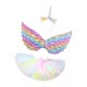 thumbnail image 1 of Disfraces de para Niñas, Disfraces de Princesa con Alas, Favores de Fiesta, Faldas tutú para niños, Festival de utilería, Juego imaginativo, Estilo C Yinane Disfraz de juego de simulación, 1 of 8